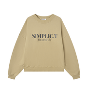 Premium Oversized Crewneck – The Art of Less