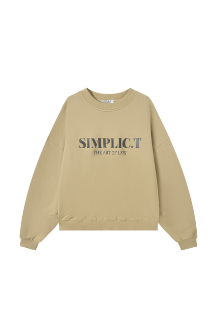 Premium Oversized Crewneck – The Art of Less