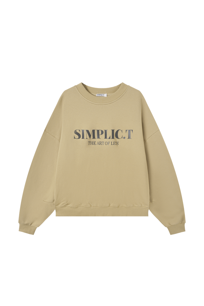 Premium Oversized Crewneck – The Art of Less