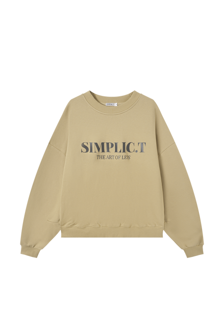 Premium Oversized Crewneck – The Art of Less