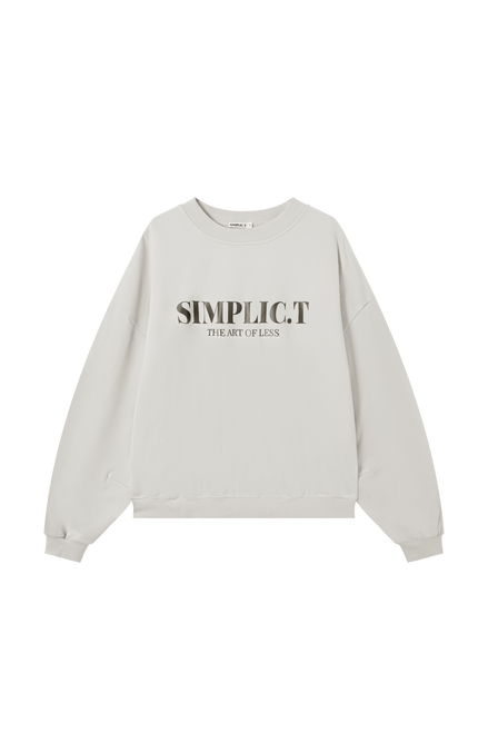 Premium Oversized Crewneck – The Art of Less