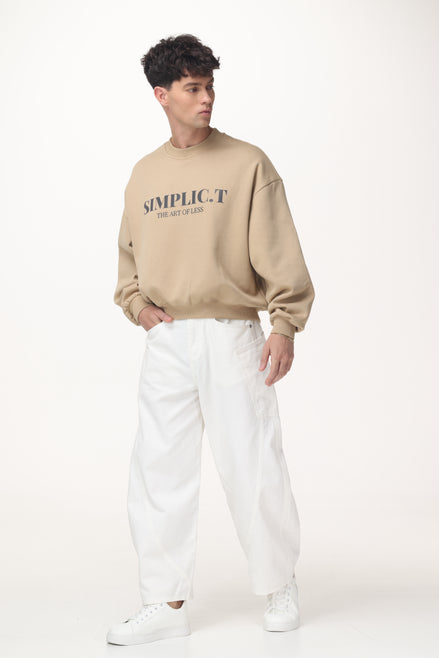 Premium Oversized Crewneck – The Art of Less