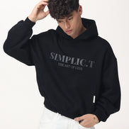 Unisex Oversized minimalism drop shoulder Hoodie