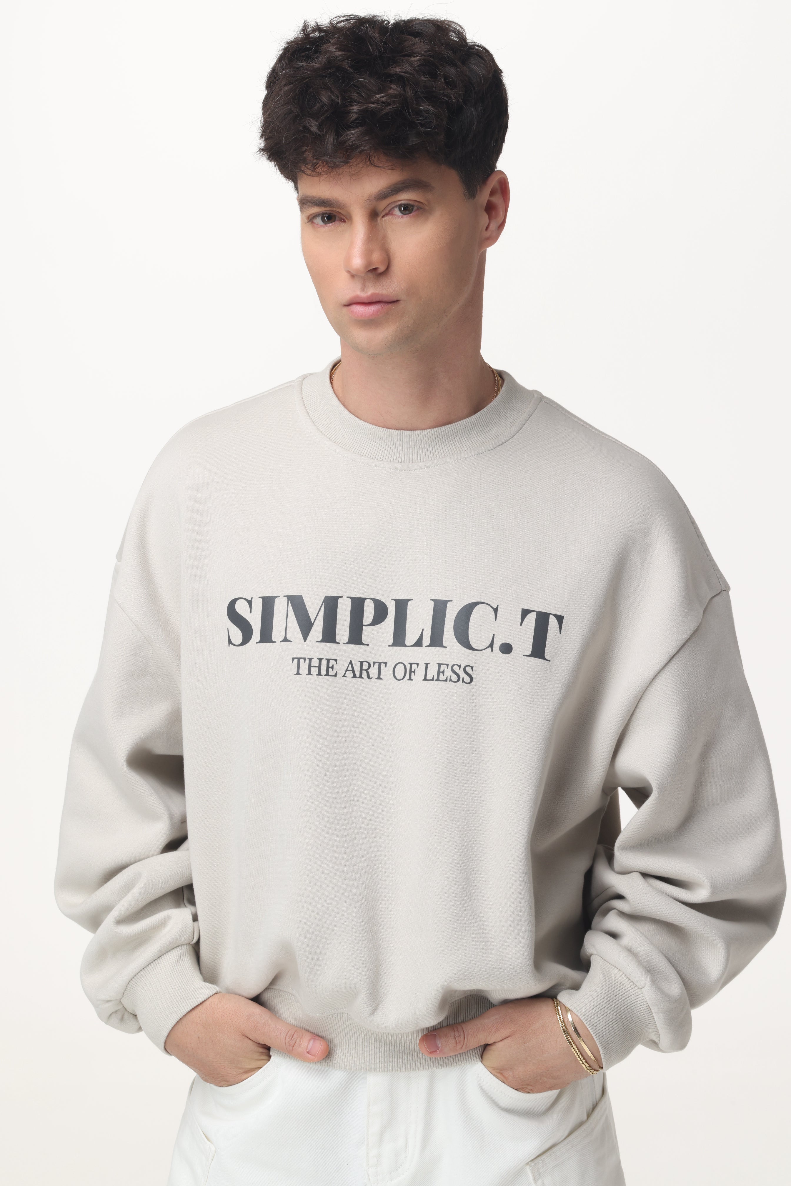 Premium Oversized Crewneck – The Art of Less