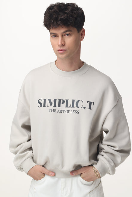 Premium Oversized Crewneck – The Art of Less