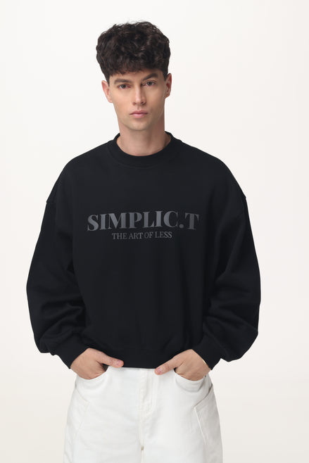Premium Oversized Crewneck – The Art of Less