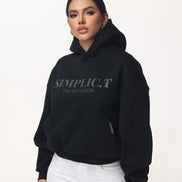 Unisex Oversized minimalism drop shoulder Hoodie