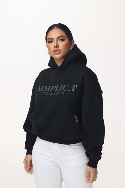 Unisex Oversized minimalism drop shoulder Hoodie