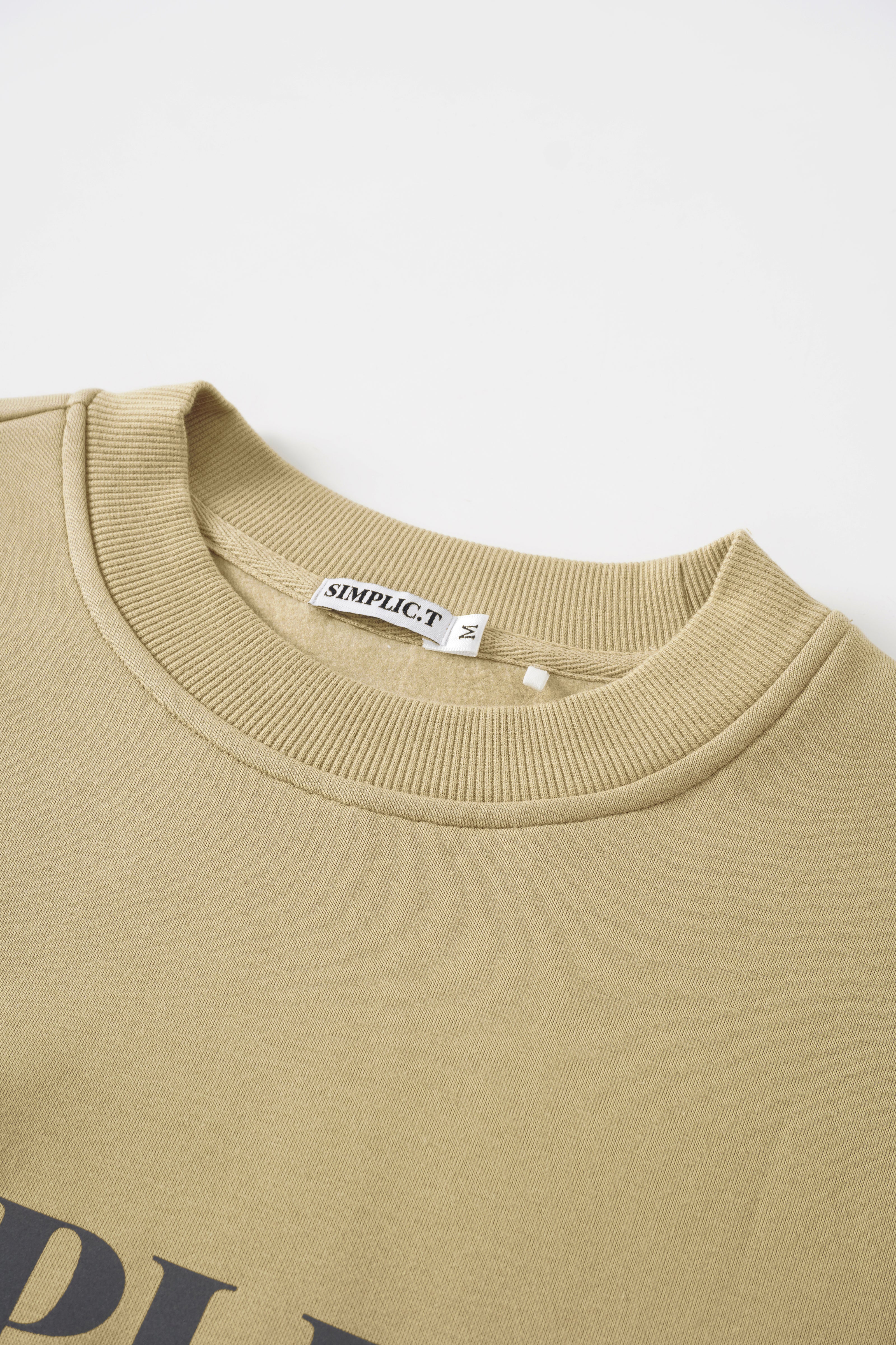 Premium Oversized Crewneck – The Art of Less
