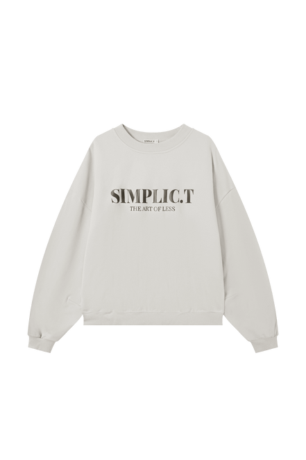 Minimalist Premium Oversized Crewneck - simplic.t