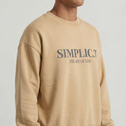 Premium Oversized Crewneck – The Art of Less - simplic.t