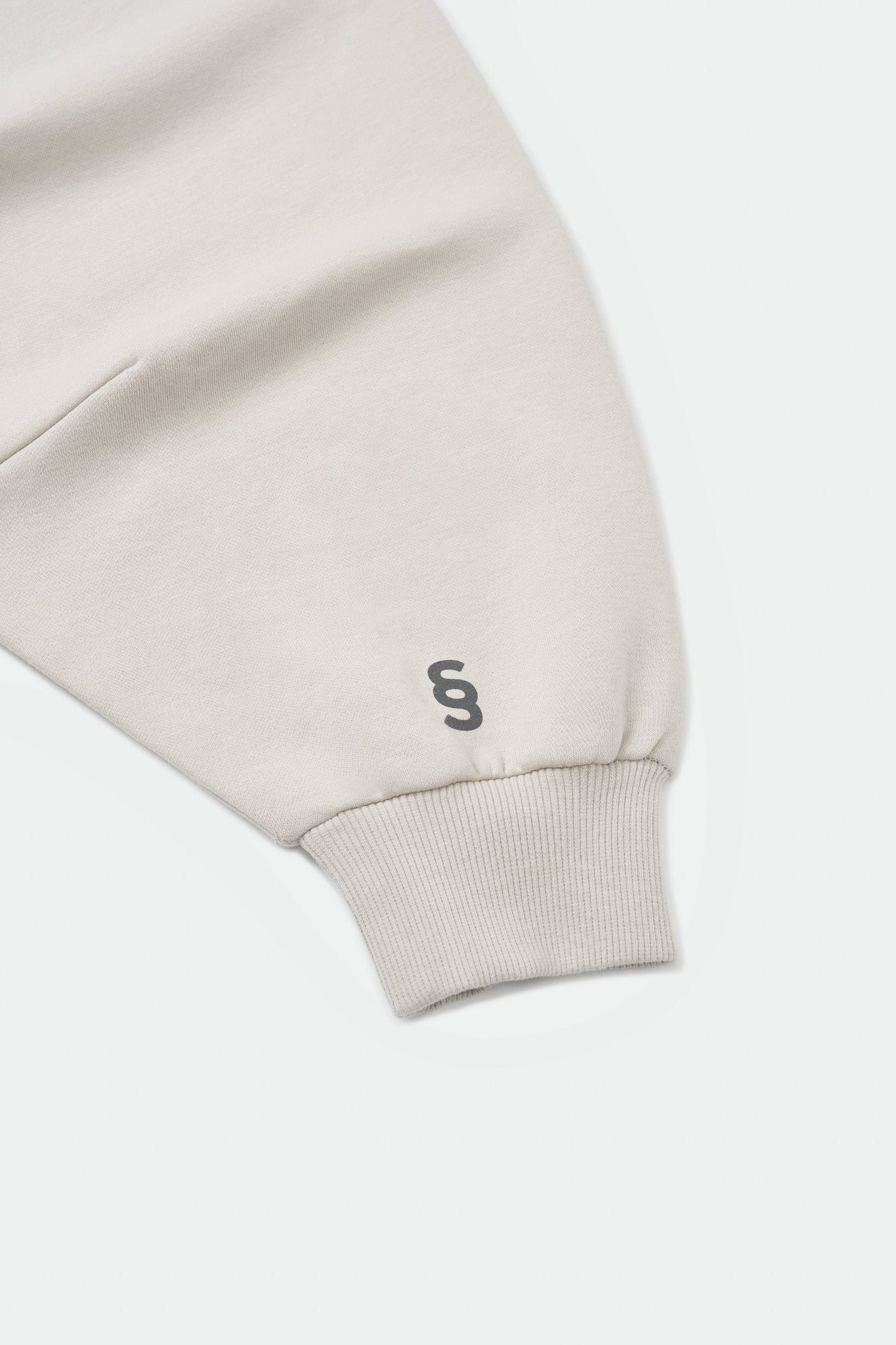 Simplic.T Essential Oversized Beige Hoodie - simplic.t