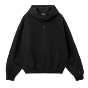 Simplic.T Essential Oversized black Hoodie - simplic.t