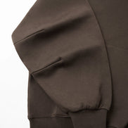Simplic.T Essential Oversized brown Hoodie - simplic.t