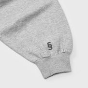 Simplic.T Essential Oversized Hoodie - Heather Grey - simplic.t