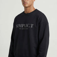 Stylish Oversized Crewneck – The Art of Less - simplic.t