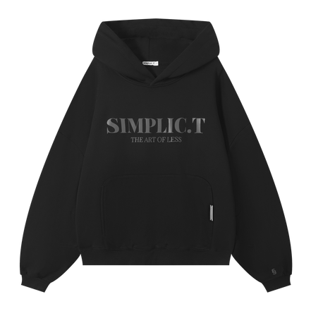 Unisex Oversized minimalism drop shoulder Hoodie - simplic.t