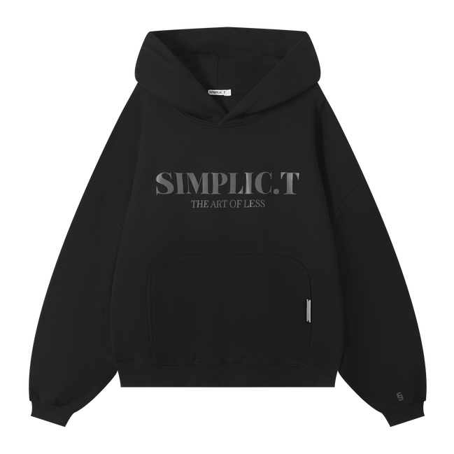 Unisex Oversized minimalism drop shoulder Hoodie - simplic.t
