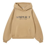 Unisex Oversized minimalism drop shoulder Hoodie - simplic.t