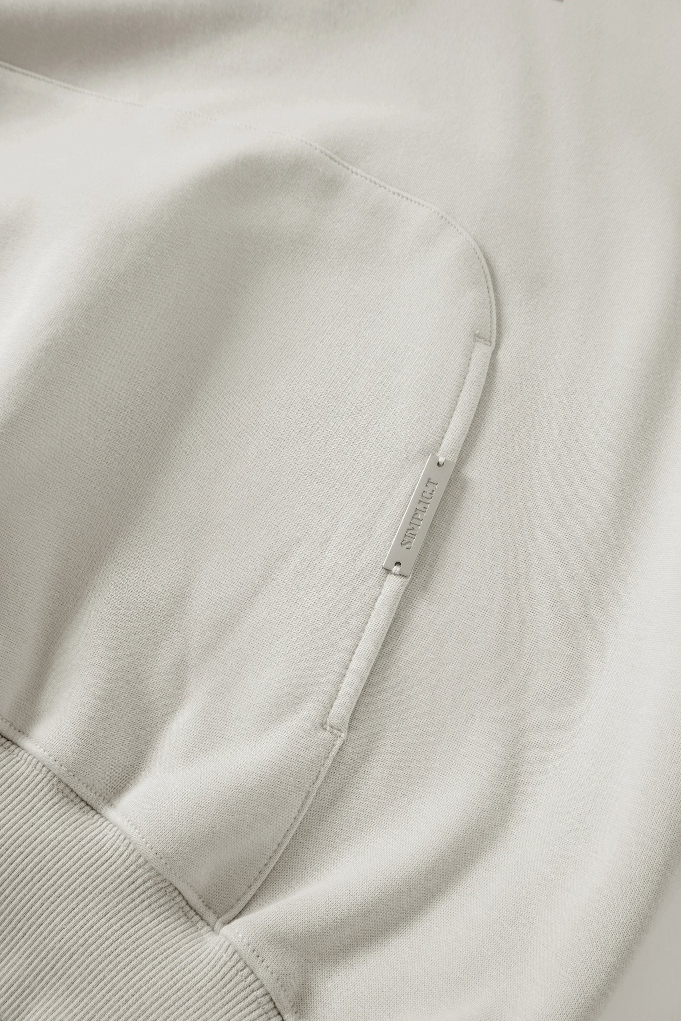 Unisex Oversized minimalism drop shoulder Hoodie - simplic.t