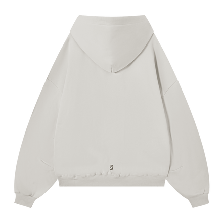 Unisex Oversized minimalism drop shoulder Hoodie - simplic.t