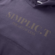 Unisex Oversized minimalist drop shoulder Hoodie - simplic.t