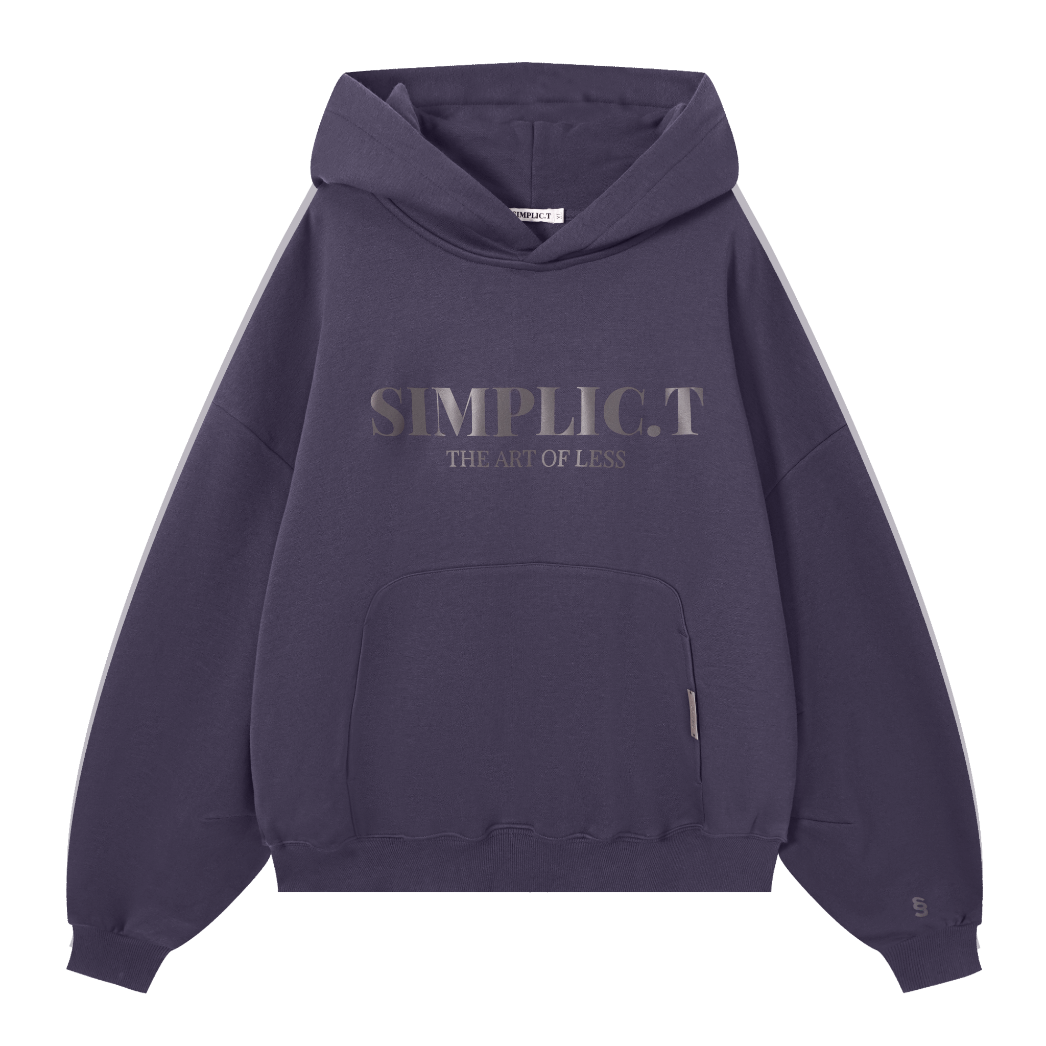 Unisex Oversized minimalist drop shoulder Hoodie - simplic.t