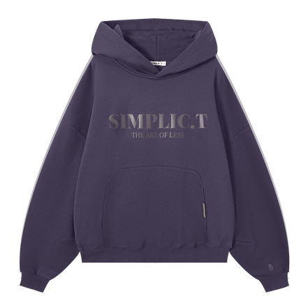 Unisex Oversized minimalist drop shoulder Hoodie - simplic.t